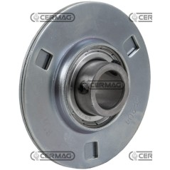 Soporte de cojinete de chapa metálica con brida redonda serie SBPF, diámetro 25 mm, 64656 | NewgardenAgri.com