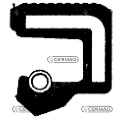 Anillo de sellado de aceite. Dimensiones: 35 x 62 x 10 mm. Tipo: BAFUD2X7 64401 CORTECO