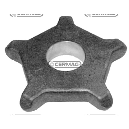 PIÑÓN DE ACERO PASO 80 - 5 DIENTES 62918 | NewgardenAgri.com