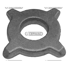 PIÑÓN DE ACERO PASO 100 - 4 DIENTES 62920 | NewgardenAgri.com