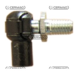 Cabeza metálica para resortes de gas. Rosca M6x13 mm. 63555. Fabricado en Italia. | NewgardenAgri.com