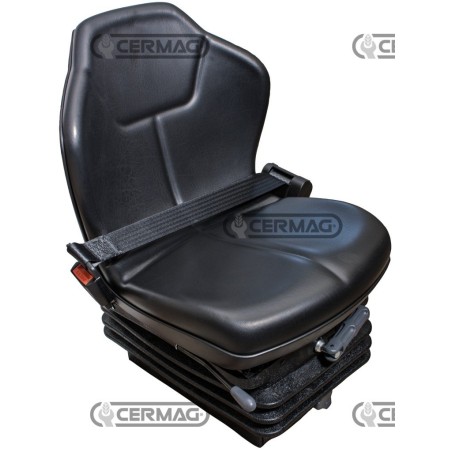 ASIENTO SKAY CON SUSPENSIÓN MECÁNICA, CINTURONES, MICRO Y GUÍAS MOD. PS 40 HOMOLOGADO 63368 COBO | NewgardenAgri.com