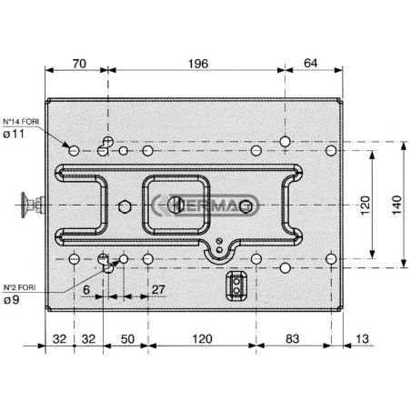 Suspensión neumática de 12 V Modelo M97 63630 COBO