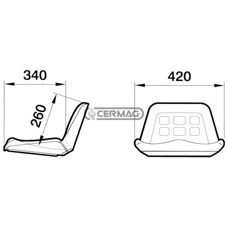 Relleno de repuesto 61581 COBO