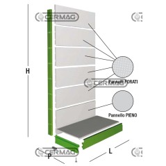 STRUCTURE D'EXPOSITION MURALE 64035 | NewgardenAgri.com