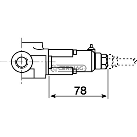 Vorbereitungsset für Fernbedienungskabel für AMI-Hydraulikverteiler 83935 und 83936 83938