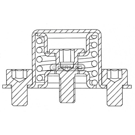 POSICIONADORES PARA DISTRIBUIDORES - MDT, ML - Pos. 0 fijo. Pos. 1-2 retorno por resorte 80031 Bondioli &amp- pavesi | Newgar...