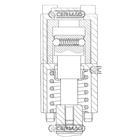POSICIONADORES PARA DISTRIBUIDORES - DN 85 - Pos. 0-2 fijo. Pos. 1 retorno por resorte 81666 Bondioli &amp- pavesi