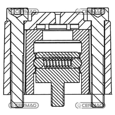 POSICIONADORES PARA DISTRIBUIDORES - MD, MDT, ML, DN - Pos. 0/1/2" fijo 81667 Bondioli &amp- pavesi