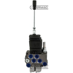 Verteiler komplett mit Joystick-Hebel, Durchflussmenge 70 l/min, Nennanschluss 1/2" Gas 80979 Bondioli &- Pavesi | Newgard...