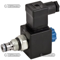 VEI solenoid valve for unloading - 12 V (NO) - 70 l/min 83835 Rexroth bosch group | NewgardenAgri.com