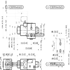 Elettrovalvola proporzionale di portata compensata (fa da messa scarico) 83495 Rexroth bosch group