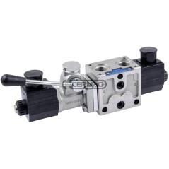 Sezione elettrodistributore - 12V ON-OFF - 30 L - 3/8" con leva centro chiuso 84221 | NewgardenAgri.com