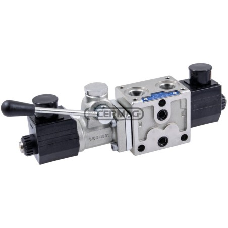 Sezione elettrodistributore - 12V ON-OFF - 30 L - 3/8" con leva centro chiuso 84221 | NewgardenAgri.com
