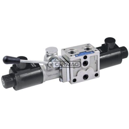 Sezione elettrodistributore - 12V ON-OFF - 50 L - 3/8" con leva centro chiuso 84222 | NewgardenAgri.com