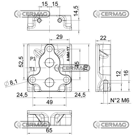 Cabezal de cierre para secciones LS 84333 de Rexroth Bosch Group