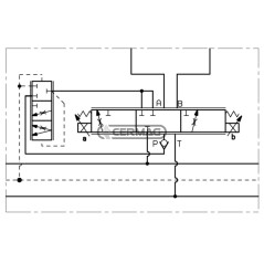 elemnto sing. CANOSSA 25lt. 1/2" 12V proporzionale in LS compensato 84226 Rexroth bosch group