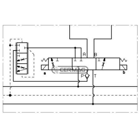 EE EDC Motorelement 1/2" Reg.cor 12V in LS kompensiert 84232 Rexroth Bosch Gruppe
