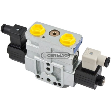 Elemento singolo elettrodistributore - 12 V ON-OFF in LS compensato 83840 Rexroth bosch group | NewgardenAgri.com