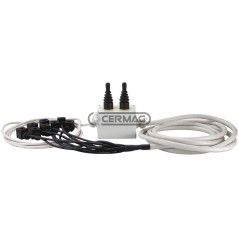 PULSANTIERE COMPLETE DI CAVI PER DISTRIBUTORI ELETTRICI - 1 JOYSTICK 4 FUNZIONI 82112 | NewgardenAgri.com