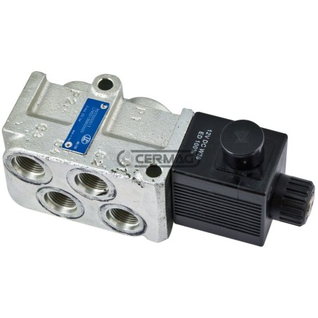 6-way solenoid valve (selector) VS161 series 3/8" Gas connection Voltage 24 V 82133 Rexroth bosch group | NewgardenAgri.com
