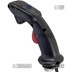 Palanca de control ergonómica de 2 botones con "MAN PRESENT" 83843 | NewgardenAgri.com