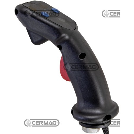 Leva di comando 2 pulsanti ergonomica con "UOMO PRESENTE" 83843 | NewgardenAgri.com