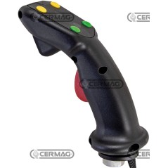 Ergonomischer 4-Tasten-Bedienhebel mit „MAN PRESENT“ 83844 | NewgardenAgri.com