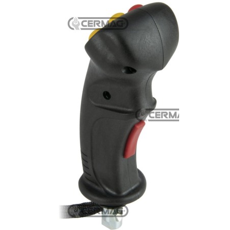 Palanca de control ergonómica de 4 botones con "MAN PRESENT" 83844