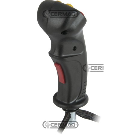 Palanca de control ergonómica de 6 botones con "MAN PRESENT" 83845