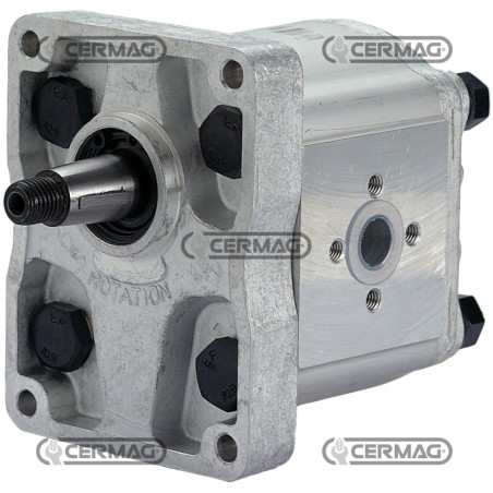 Bomba de engranajes GRUPO 2 Cónica 1:8 Cilindrada 4,5 cm³ Rotación a la derecha 80907 Madeineurope | NewgardenAgri.com