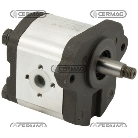 Bomba de engranajes GRUPO 2 Cilindrada 11 cm³ Rotación derecha 83195 Madeineurope | NewgardenAgri.com