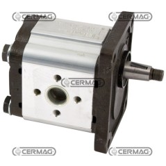 Bomba de engranajes GRUPO 2 Cilindrada 11,3 cm³ Rotación derecha 83346 Fabricada en Italia | NewgardenAgri.com