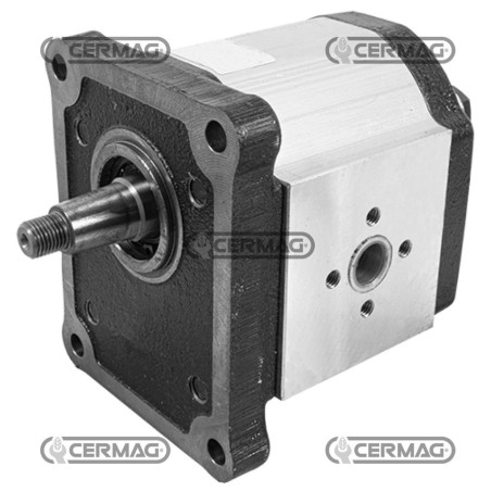 Bomba de engranajes estándar GRUPO 3 Cilindrada 41 cm³ Rotación derecha 82172 Fabricada en Italia | NewgardenAgri.com