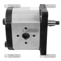 Bomba de engranajes estándar GRUPO 3 Cilindrada 41 cm³ Rotación derecha 82172 Fabricada en Italia