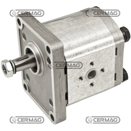 Bomba de engranajes GRUPO 2 - PLP20 Cilindrada 6,3 cm³ Rotación izquierda 83703 Casappa | NewgardenAgri.com