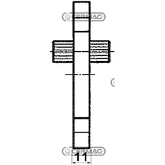 Kit assemblaggio tra pompe PLP20 - PLP20 83720 Casappa