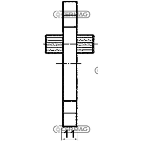 Assembly kit between PLP20 pumps - PLP20 83720 Casappa