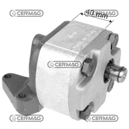 Bomba de aceite de embrague FIAT, espesor 40,5 mm, 84026, alta calidad_ORO