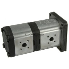 Bomba hidráulica doble para CNH, desplazamiento 24+14 cm³, rotación izquierda, 84041, HighQuality_GOLD | NewgardenAgri.com