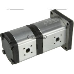 Bomba hidráulica doble para CNH, desplazamiento 26+15 cm³, rotación izquierda, 84112, HighQuality_ORO