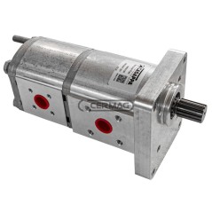 Bomba hidráulica doble para LANDINI Desplazamiento 36+16 cm³ 84637 Casappa