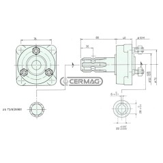 Remolque MACHO para bombas hidráulicas 80740