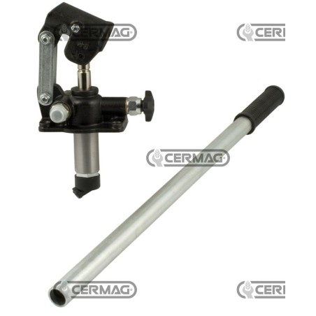 Bomba manual con grifo de descenso. Uso: Monoefecto. Desplazamiento: 25 cm³. 80483 | NewgardenAgri.com