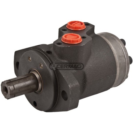 Motor orbital DANFOSS tipo OMP con eje estriado de 6 dientes - 1" SAE 6B, cilindrada 50 cc, 83564 DANA | NewgardenAgri.com