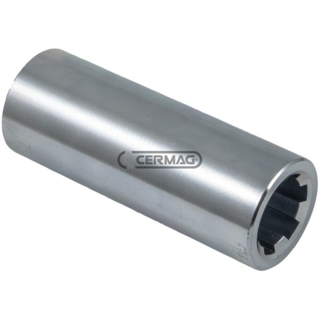 Bussola per motori orbitali Lunghezza 130 mm Profilo interno 1"3/8 - 25 mm con chiavetta 32091 | NewgardenAgri.com
