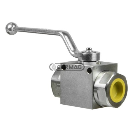 RUBINETTI A SFERA A 2 VIE CON FORI DI FISSAGGIO, 1" 81410 | NewgardenAgri.com