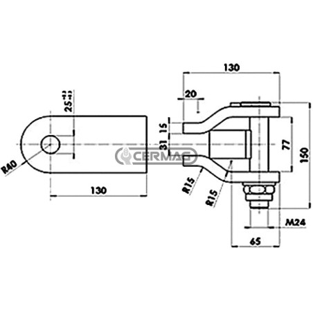 Aufhängungs-Montagesatz für Rotor 83984