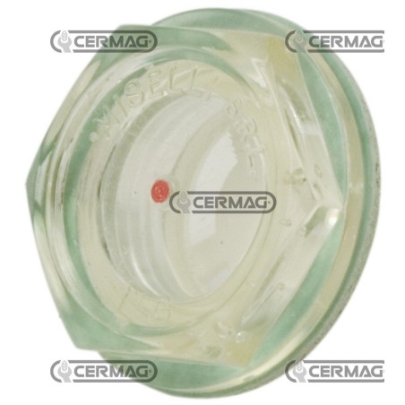Indicador de nivel de aceite de plástico SIN pantalla de contraste F 1" mm 81445 Miselli | NewgardenAgri.com