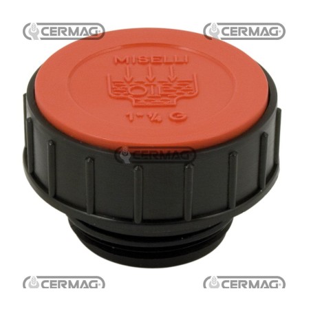 Tapón de ventilación con filtro Rosca F 1" Gas 81460 Miselli | NewgardenAgri.com